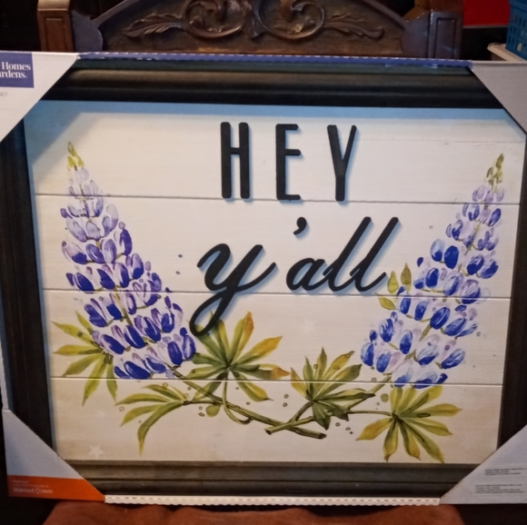 Wall Art Farmhouse Sign Picture Framed Country
